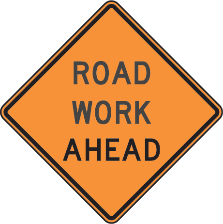 Road Work Ahead